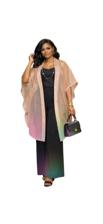 Bodycon + Open-Front Duster Bodycon & Open-Front Duster - Image 1